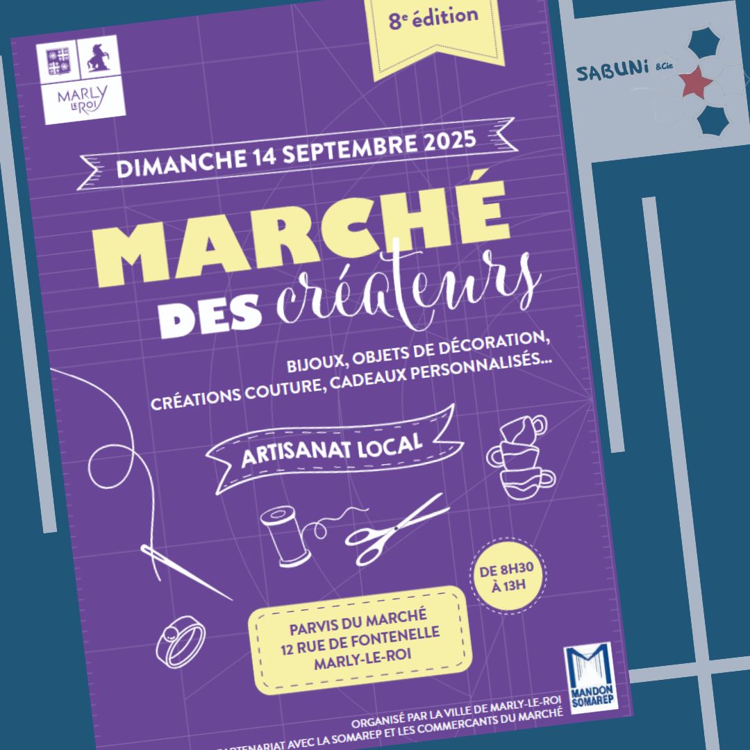 Marché Créateurs – Marly-le-Roi | Sabuni & Cie