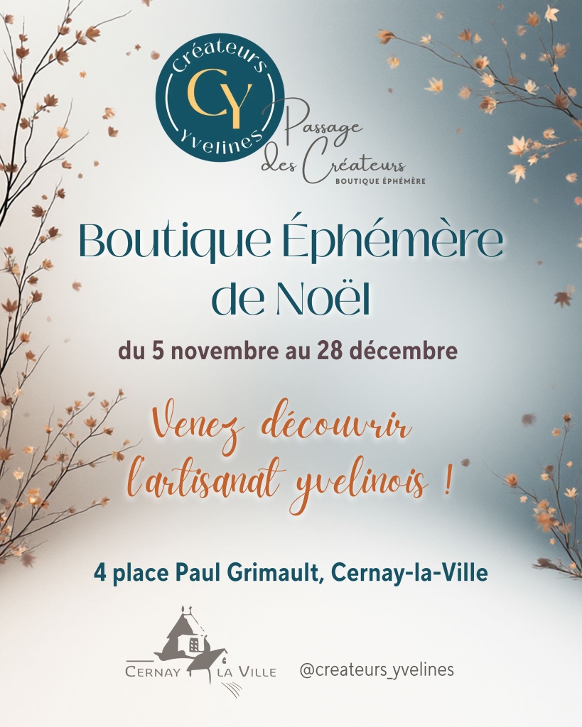 Boutique éphémère de Noël | Vallée de Chevreuse