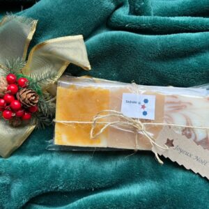 Etuis avec 3 savons neutres, dans un sachet à base d'amidon de maïs