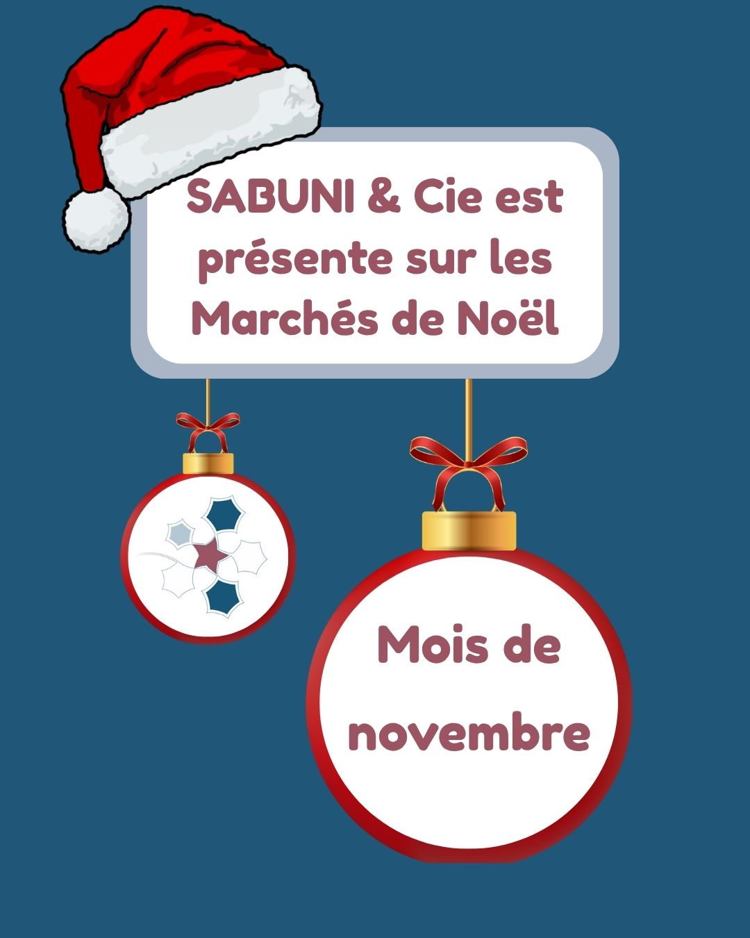 Marchés de Noël du mois de novembre | Sabuni & Cie