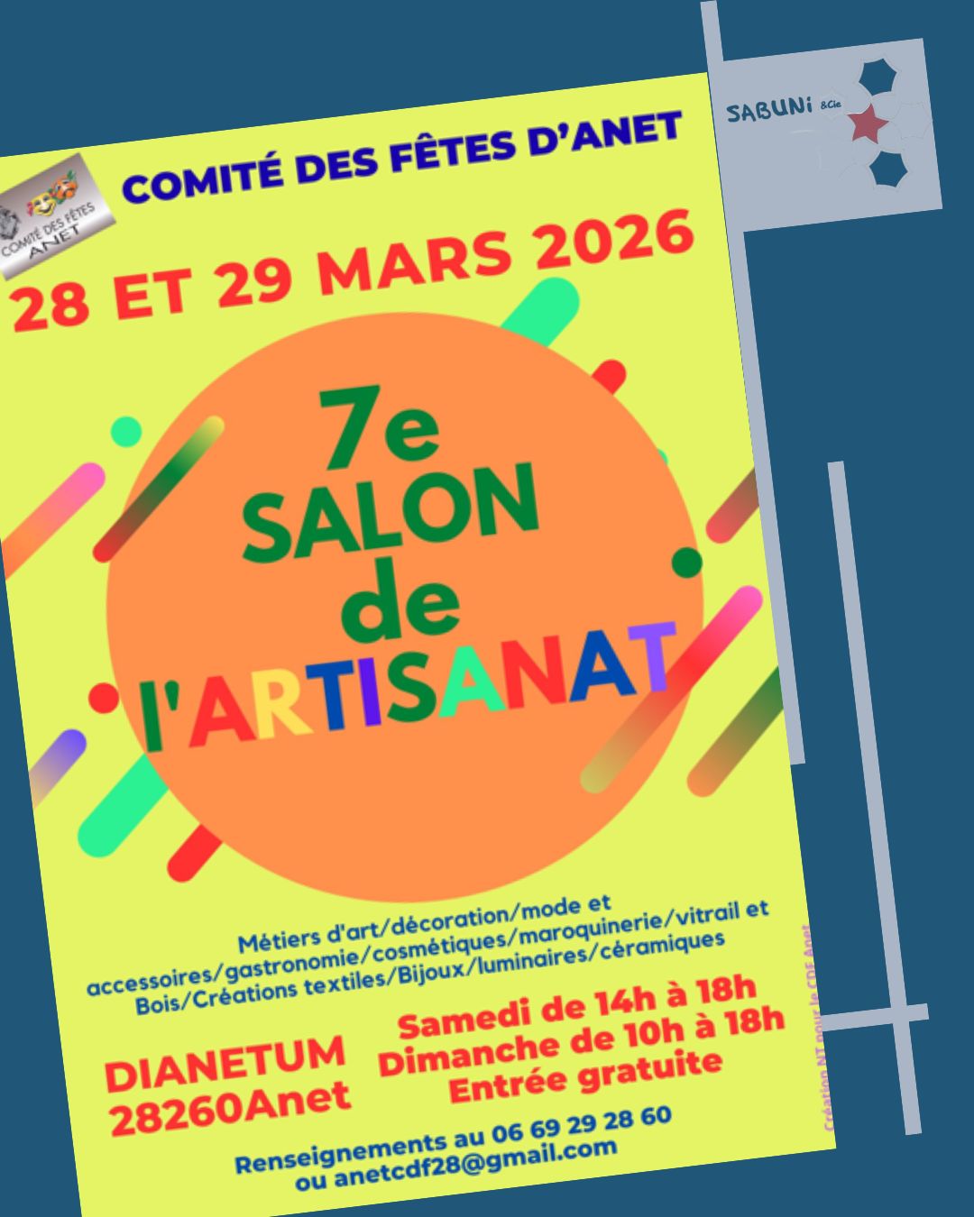 Salon de l&rsquo;Artisanat – Aneth  | savonnerie artisanale Sabuni & Cie